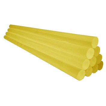 Sarı Renkli Çubuk Mum Silikon 1 KG 12 mm x 300